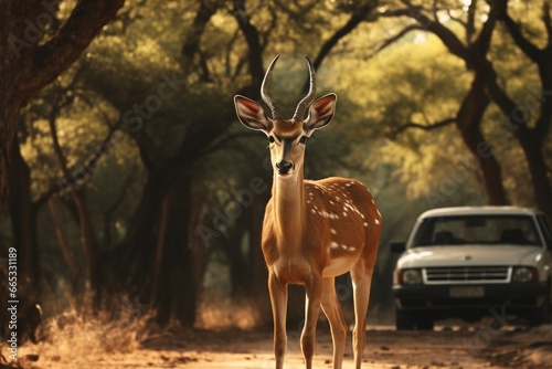 Generative AI : impala in kruger national park
