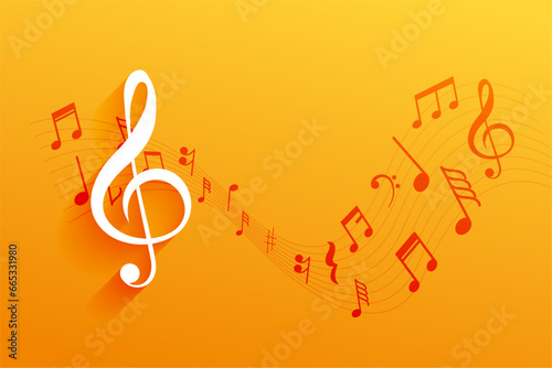 musical clef notation background for your next concert