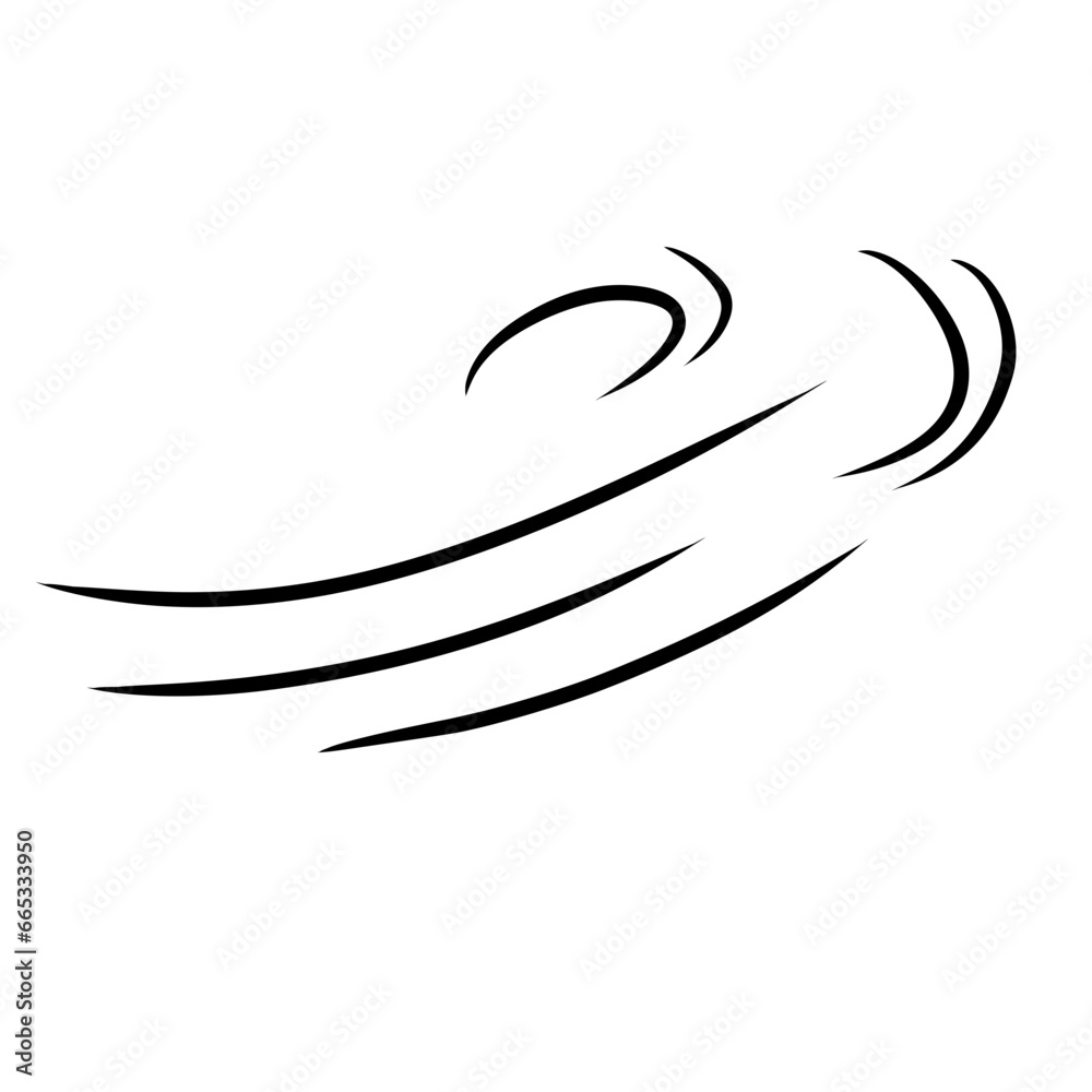 illustration of blowing wind illustration of blowing wind