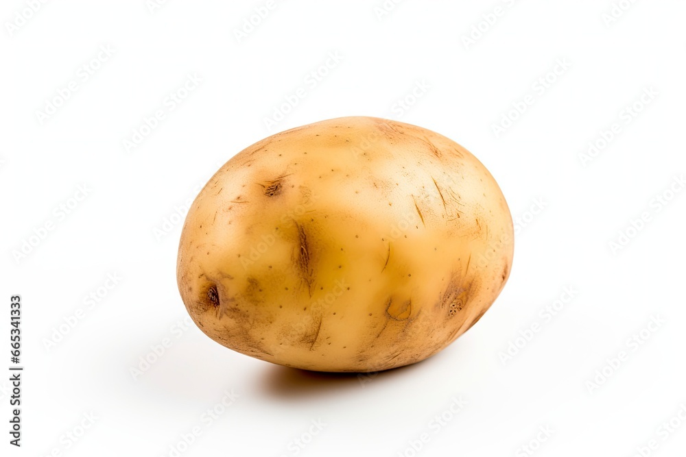 Potato isolated on white background. Potato isolated on white background.