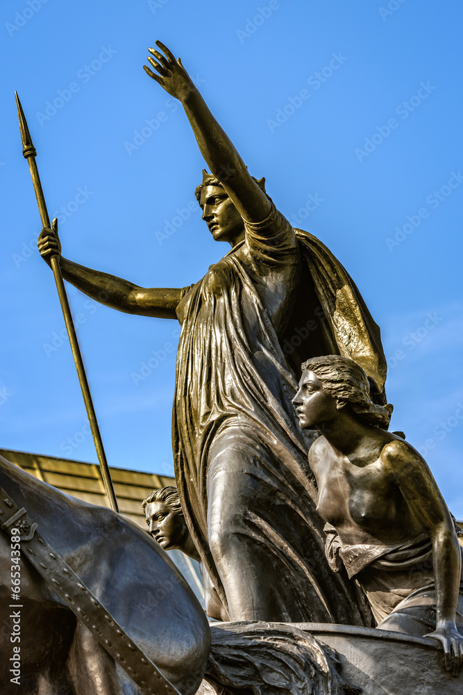 Boudiccan Rebellion monument in London