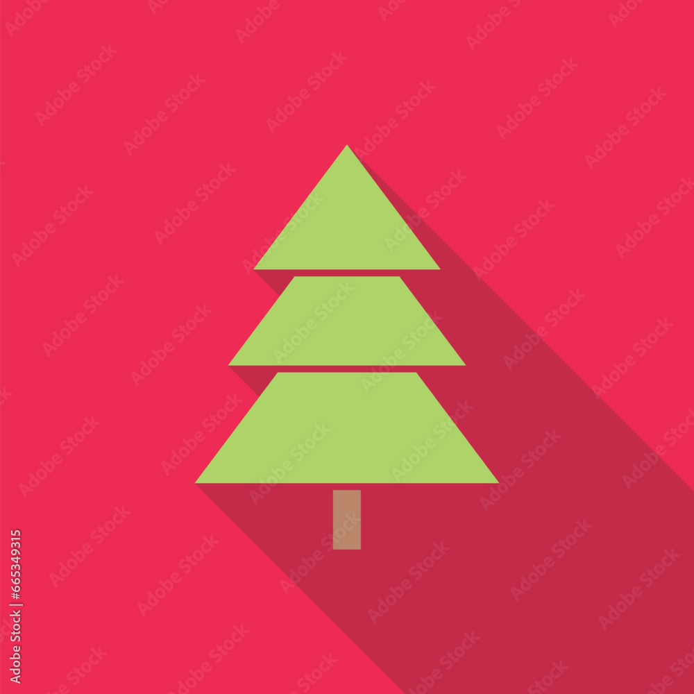 Christmas tree icon. Symbol of holiday, Christmas, New Year celebration. Vector illustration. Christmas tree icon. Symbol of holiday, Christmas, New Year celebration. Vector illustration.
