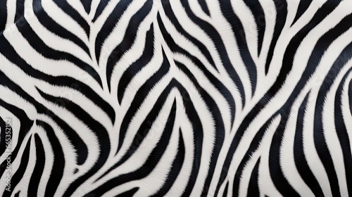  a close up of a zebra pattern on a white background.  generative ai