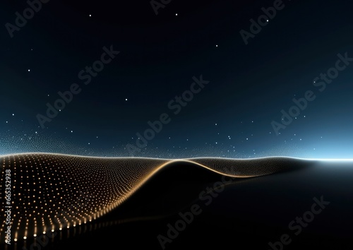 Abstract Particle Background. © Khalada