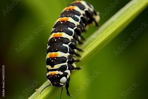 Caterpillar dovetail butterfly. © Khalada