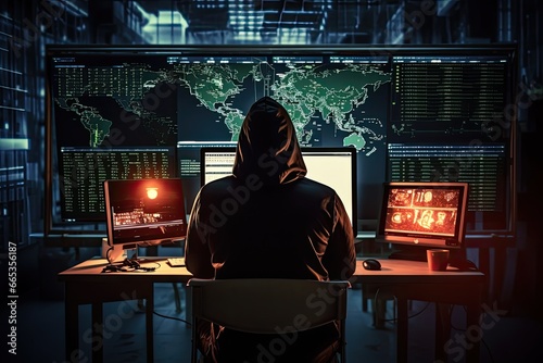 Ethical hackers penetration testing Cybersecurity and data protection. Hacker attack prevention