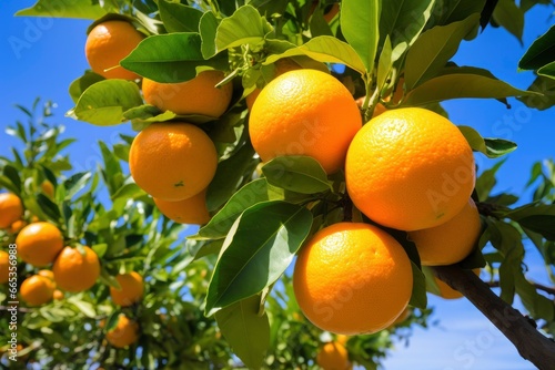 Orange Fruit on Tree. © Khalada