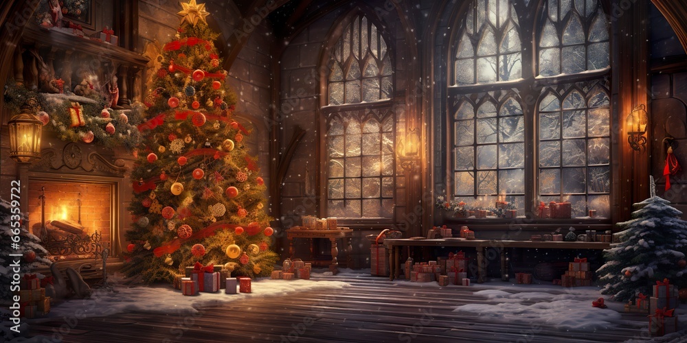 Merry Christmas and Happy New Year Background. Merry Christmas and Happy New Year Background.