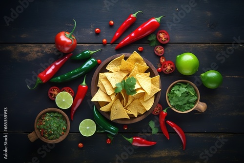 Mexican Independence. Cinco de mayo Concept. Cinco de mayo Food. Cinco de mayo Animal. Cinco de mayo Background. Cinco de mayo Theme. Generative Ai