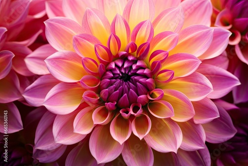  Dahlia flower background. © Khalada