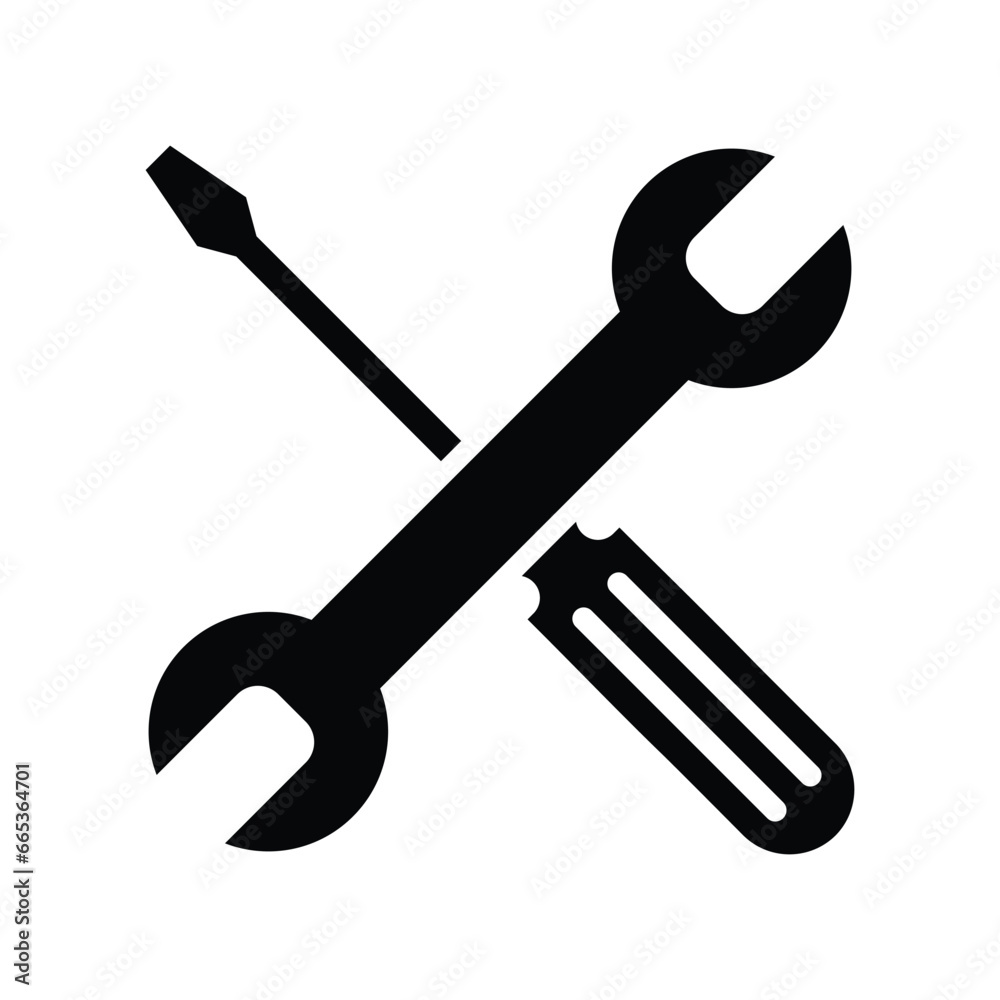 Screwdrive Icon Vector Design Template Screwdrive Icon Vector Design Template