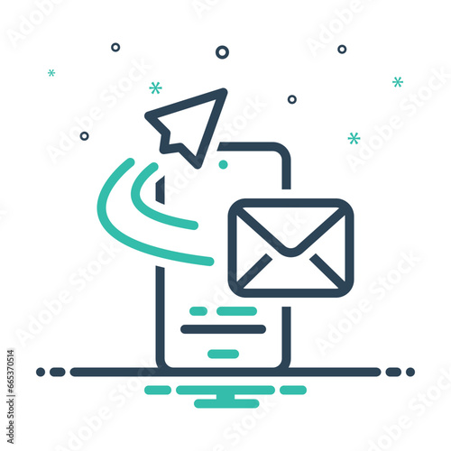 Mix icon for sent