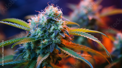 Flowering medical marijuana