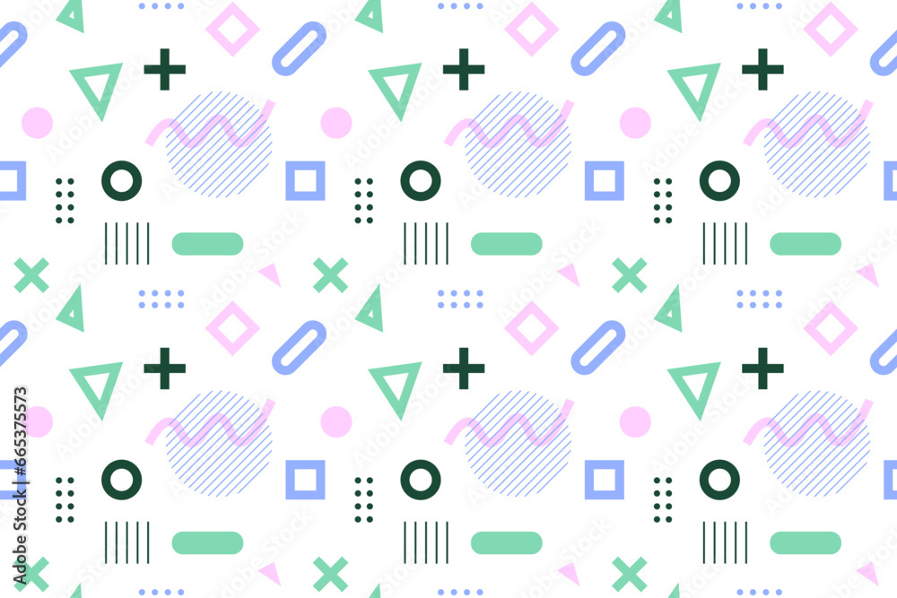 seamless pattern abstract shape, memphis design seamless pattern abstract shape, memphis design