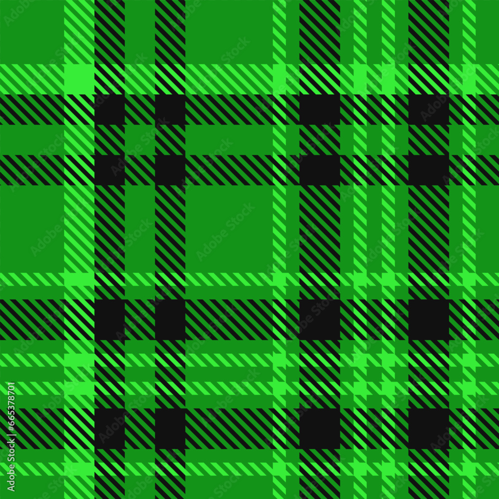 Green Black Tartan Plaid Seamless Pattern. Check fabric texture for flannel shirt, skirt, blanket
Green Black Tartan Plaid Seamless Pattern. Check fabric texture for flannel shirt, skirt, blanket