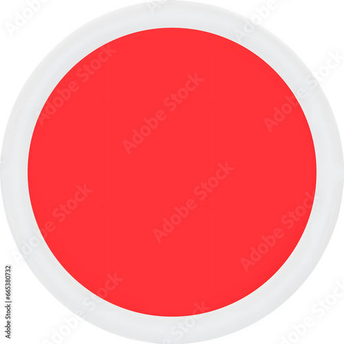 Isolated Blank Round Stticker or Frame Element in Red Color. Free Download Isolated Blank Round Stticker or Frame Element in Red Color. - GFXLoad