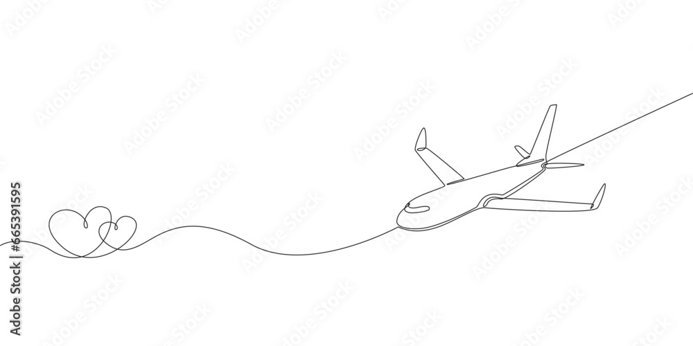 Fototapeta premium Hand drawn cute two hearts on a transparent background. Vector illustration, eps 10