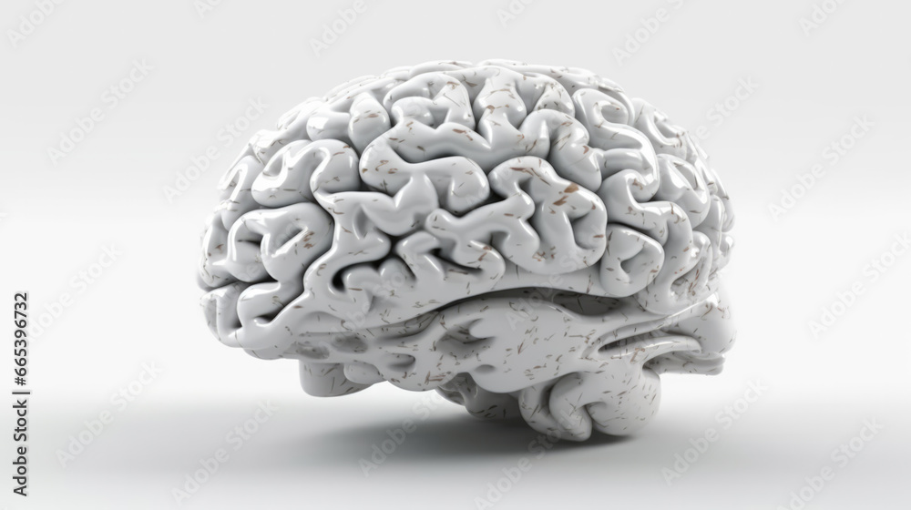 Futuristic 3D rendering of a detailed and intricate human brain model, showcasing the marvels of neuroscience and cognitive exploration Futuristic 3D rendering of a detailed and intricate human brain model, showcasing the marvels of neuroscience and cognitive exploration