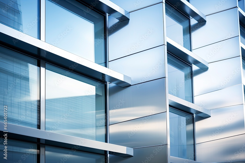 Obraz premium Abstract Architecture and modern facade.