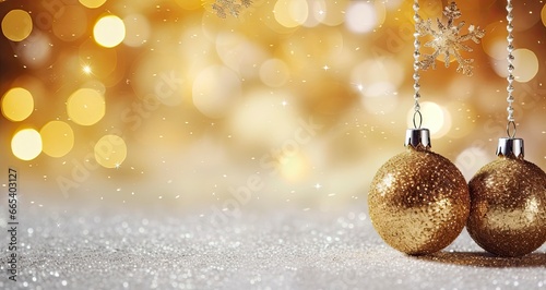 Christmas boll with Christmas background.