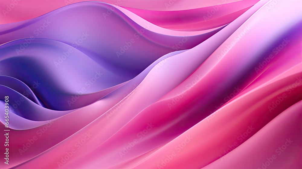 Abstract 3D image of digital waves in shades of pink and purple. Abstract 3D image of digital waves in shades of pink and purple.