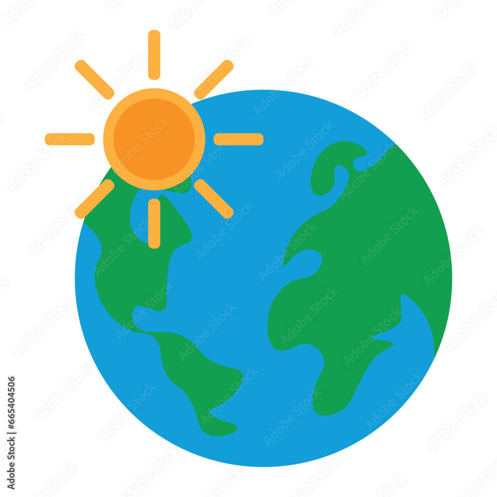 Global Warming Icon Global Warming Icon