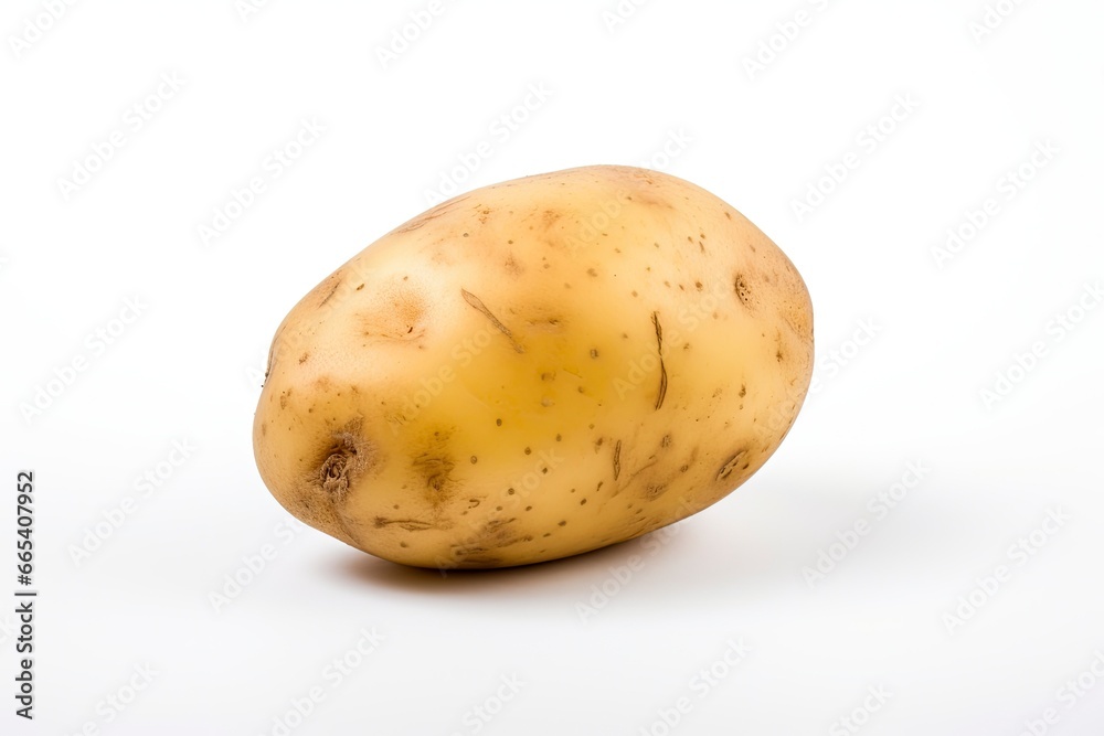 Potato isolated on white background. Potato isolated on white background.