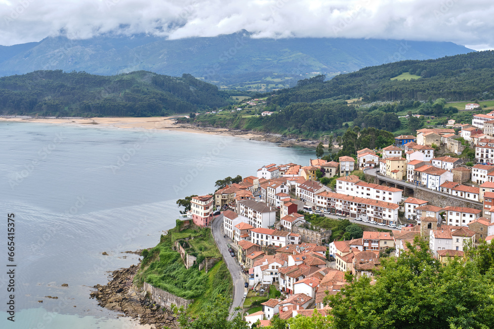 Lastres village in Asturias, Spain