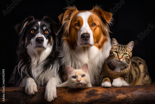 dogs and cats, side angle shot © Nate