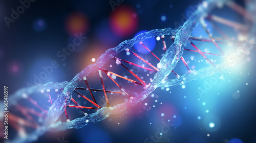 dna and medical and technology background. Futuristic and technology concept background.