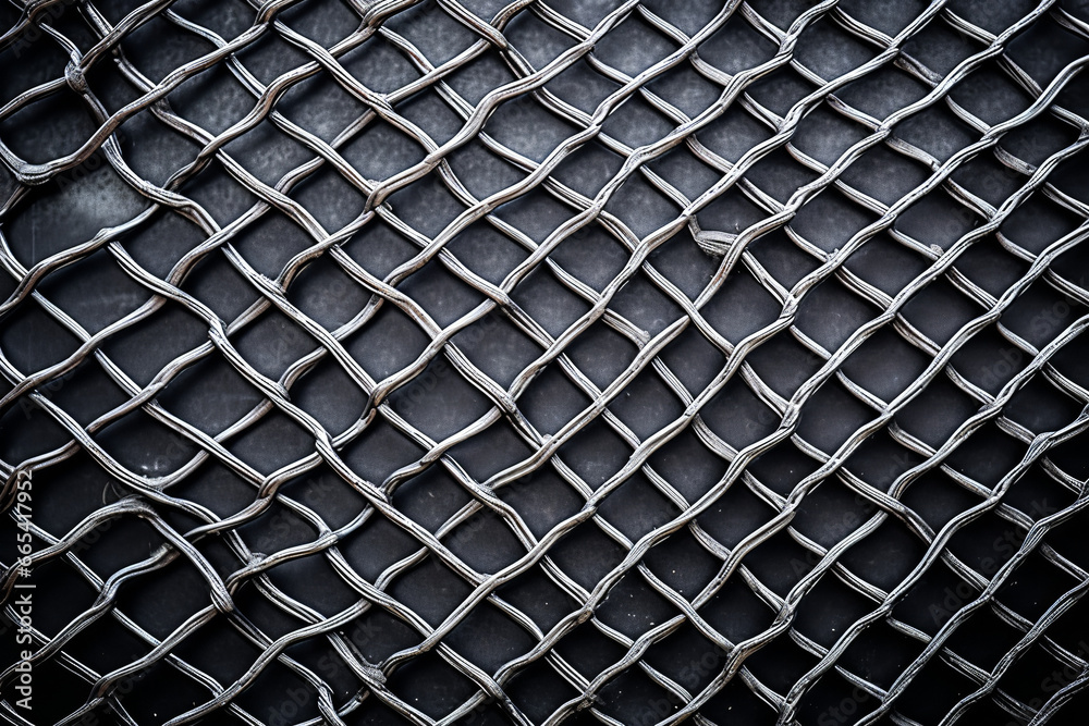 Top view of heavy duty steel mesh pattern Top view of heavy duty steel mesh pattern