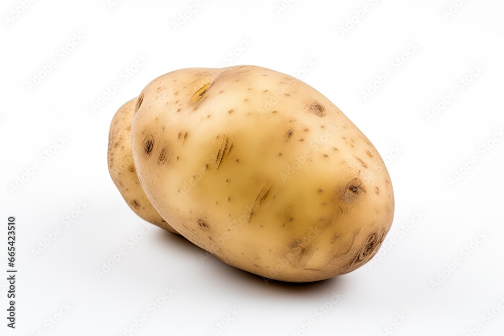 Potato isolated on white background. Potato isolated on white background.
