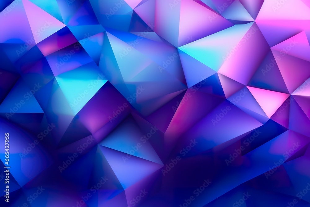 Purple Gradient Abstract Illustration. 3D triangle Background. Computer Art Design Template. Purple Gradient Abstract Illustration. 3D triangle Background. Computer Art Design Template.