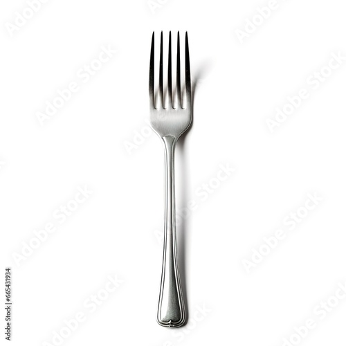 a fork isolated on white background