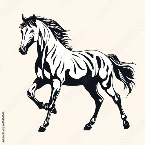 horse illustration  