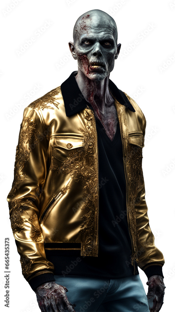 Scary zombie on transparent background PNG Scary zombie on transparent background PNG