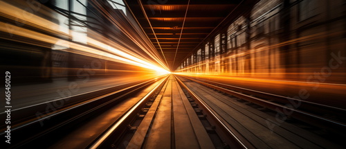 highspeed transit. railroad and railway. motion image illustration