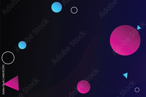 Triangular Mosaic: Abstract Vector Pattern