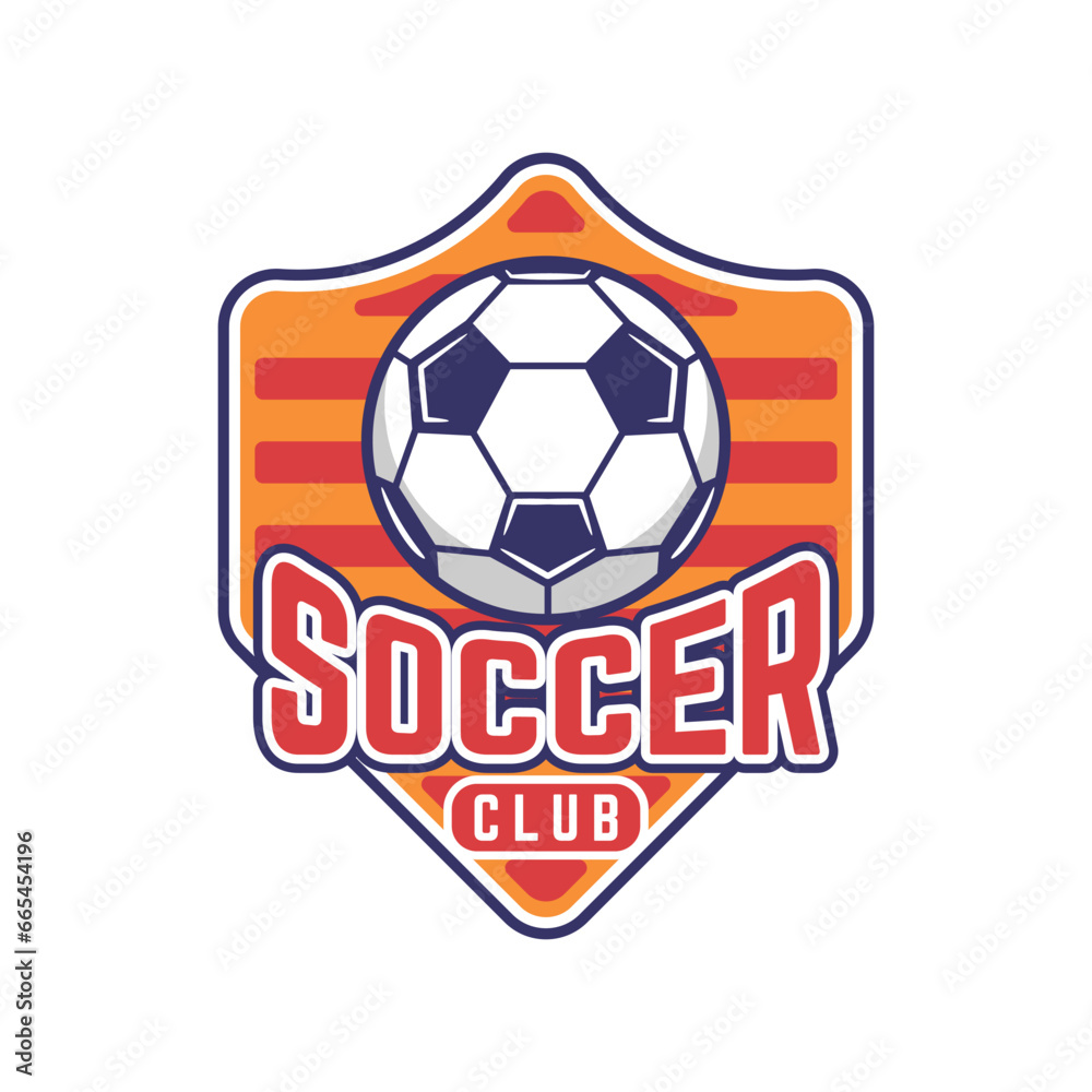 Soccer logo or football club sport sign badge Soccer logo or football club sport sign badge