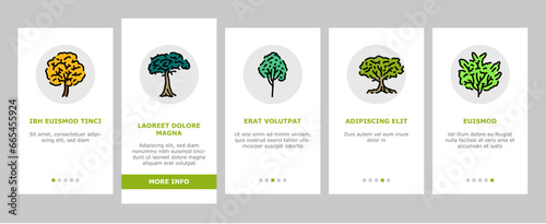 rainforest jungle amazon nature onboarding mobile vector. forest landscape, brazil tree, green asia, environment river, beautiful wild foliage rainforest jungle amazon nature Illustrations