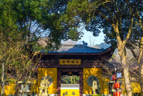 Yongfu Zen Temple, Hangzhou City, Zhejiang Province-Classical Garden Scenery photo