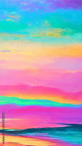 Oil Paint Abstract Background Expressive Artistry