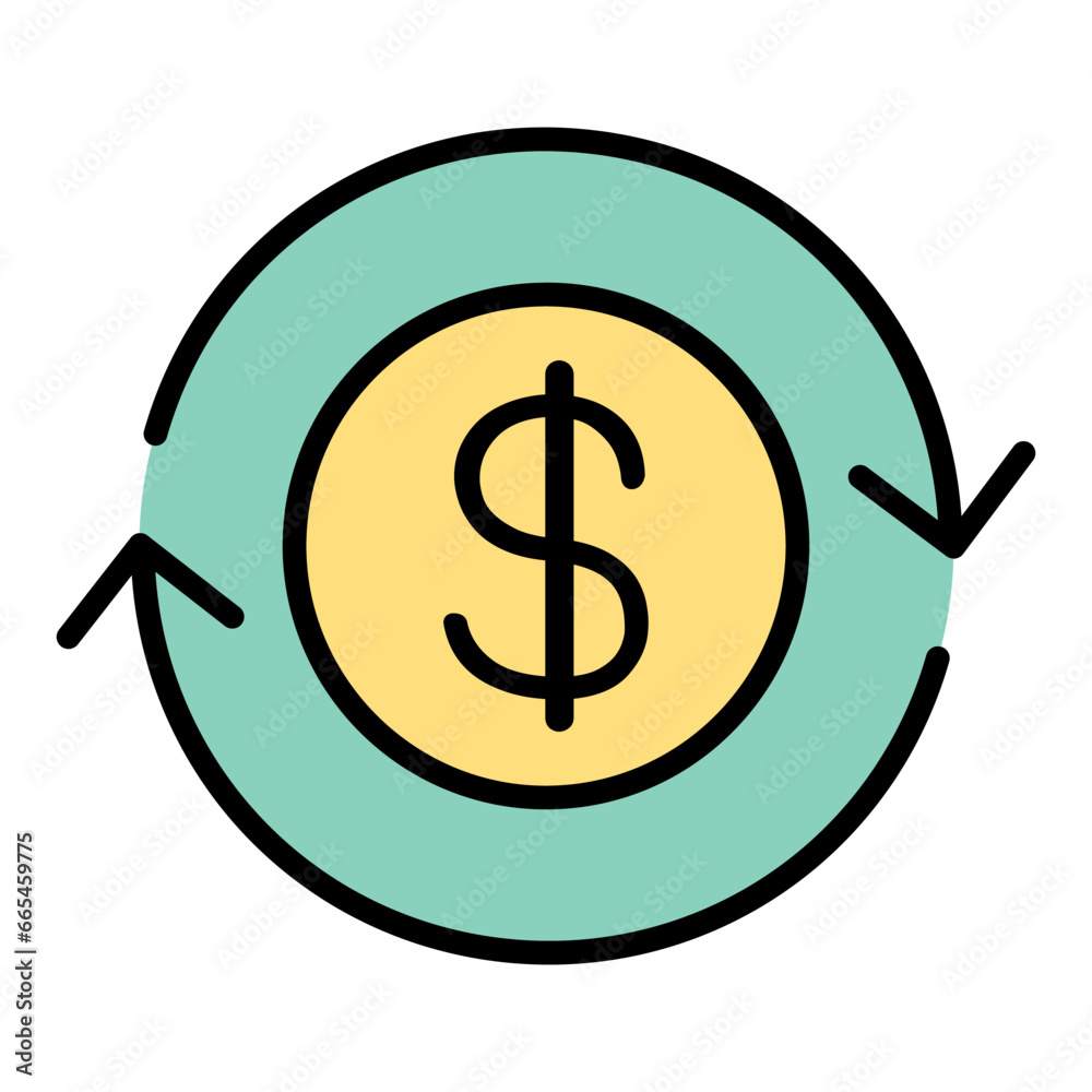 Fototapeta premium Financial icon