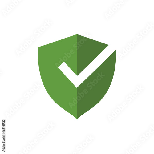 Free Download Shield and Check Mark Icon Vector Design Template - GFXLoad