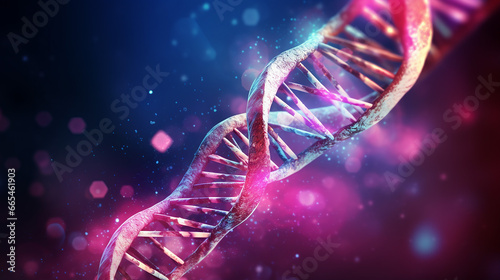  DNA biotechnology science medicine genetic concept. © Lalaland