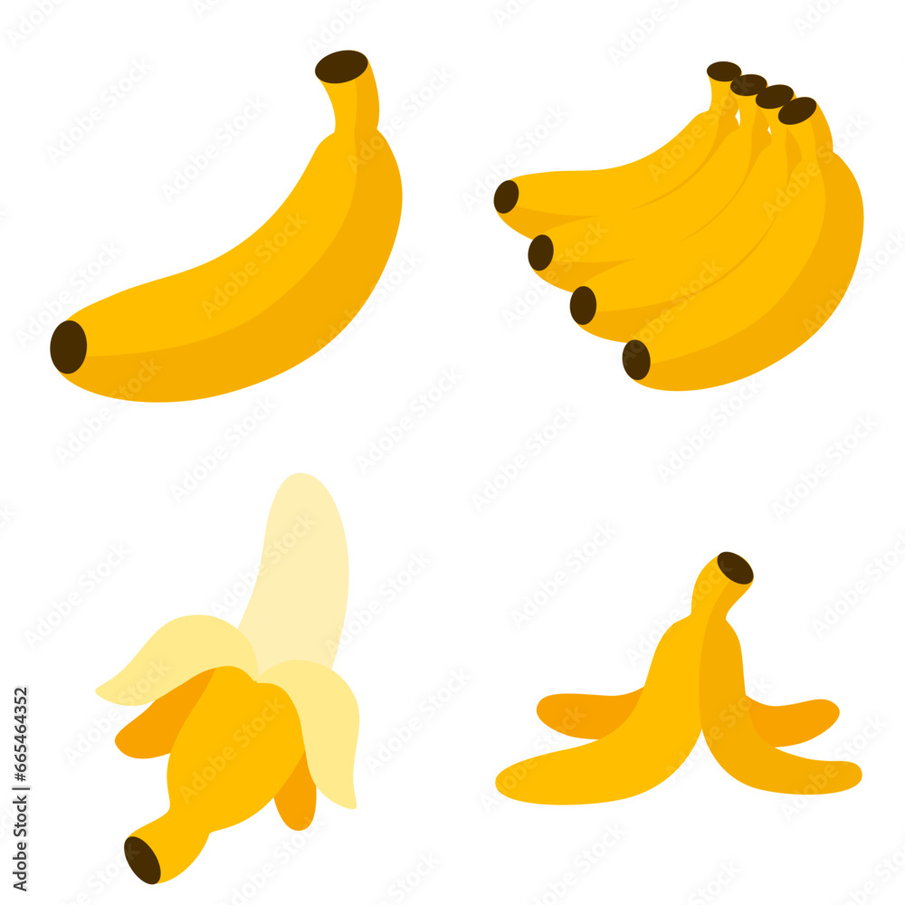 Banana illustration vector Banana illustration vector