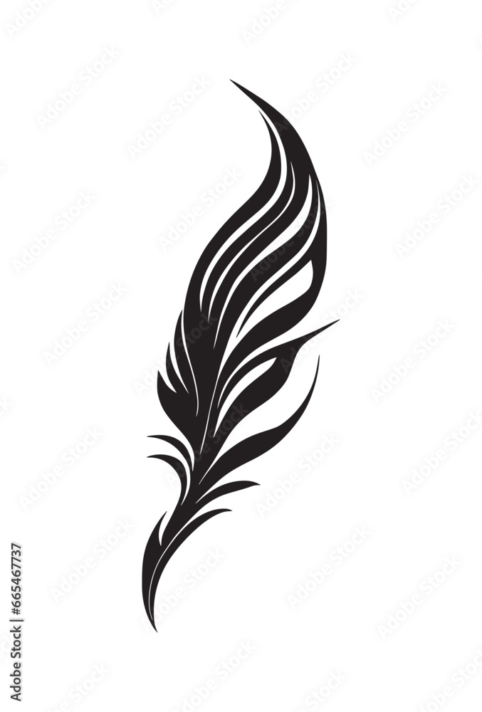 Decorative feather