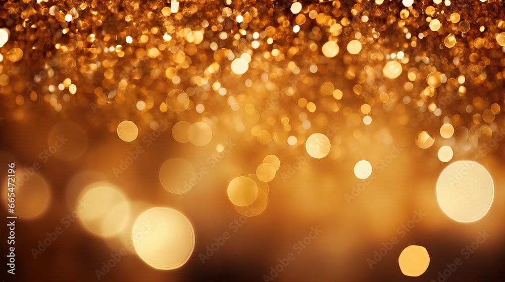 golden glitter background for christmas party