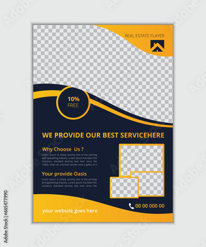  Corporate Business Event Real Estate Flyer,  Real estate flayer templates, Home sale banner, Modern web banner templates, photo