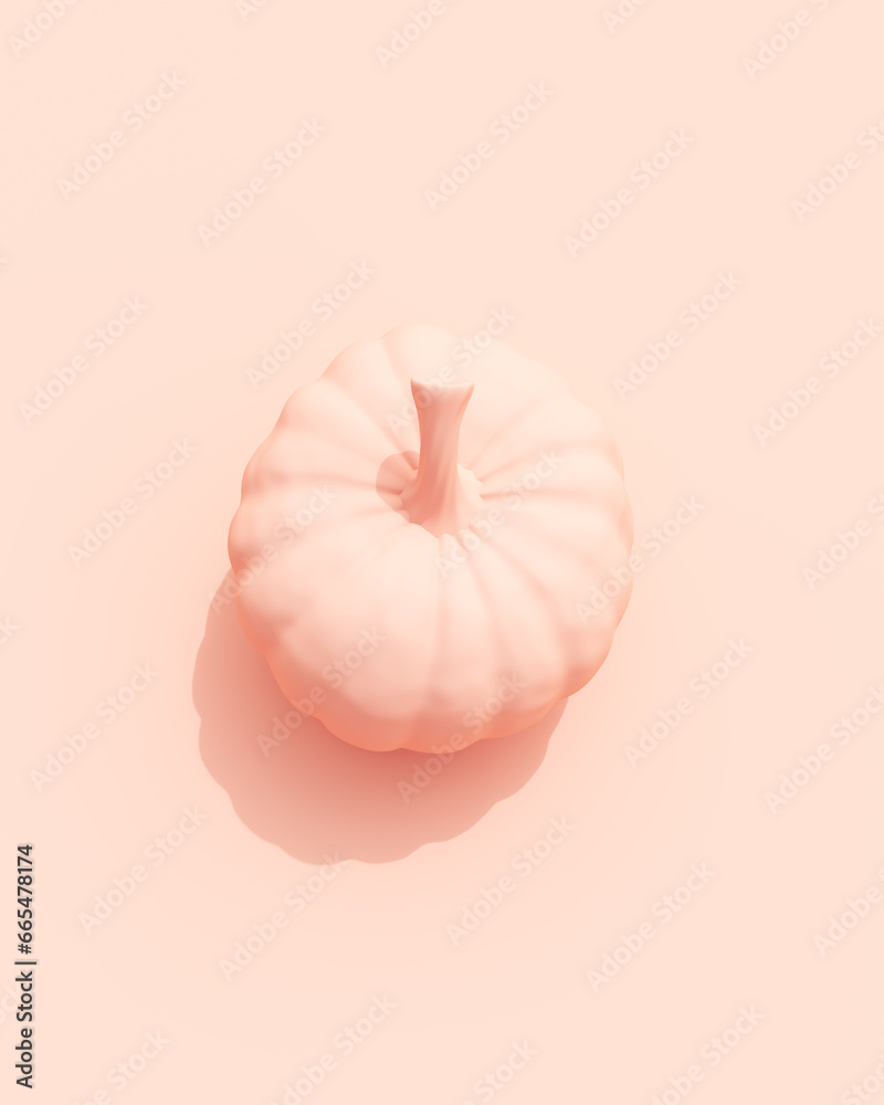 Rose pink Halloween pumpkin pink peach background wallpaper 3d illustration render digital rendering Rose pink Halloween pumpkin pink peach background wallpaper 3d illustration render digital rendering